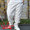COOKMAN × Pabst Blue Ribbon Chef Pants STRIPE WHITE画像