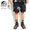 LURKING CLASS PATTERNS SHORTS-BLACK ST22SP02画像