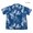 Duke Kahanamoku INDIGO COTTON HAWAIIAN SHIRT "MONSTERA" DK38897画像