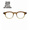 JULIUS TART OPTICAL AR 44-22 - BROWN GRADIENT / CLEAR -GOLD画像