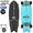 Carver Skateboards × lost RNF Retro 29.5in × 9.875in CX4 Surfskate Complete L1012011110画像
