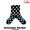 COOKMAN RIB CREW SOCKS DOTS 233-21973画像