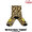 COOKMAN RIB CREW SOCKS LEOPARD 233-21972画像