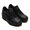 PUMA CALI WEDGE EMBROIDERY WNS Puma Black-Ebony 385249-02画像