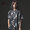 GLIMCLAP Monotone artistic pattern tricot fabric short-sleeve T-shirt 12-155-GLS-CC画像