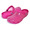 crocs CLASSIC TRANSLUCENT CLOG CANDY PINK 206908-6XO画像