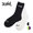 X-girl LOGO 2P MIDDLE SOCKS 105225054002画像