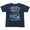 STUDIO D'ARTISAN USAコットンインディゴ プリントTシャツ "レイルロード フラッシャー" 8076画像