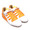 adidas FORUM LO 84 - M&Ms CREW ORANGE/FOOTWEAR WHITE/EQT YELLOW GY6315画像