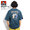 BEN DAVIS BARBERSHOP EMBROIDERY TEE -DEEP BLUE- C-2580005画像