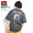 BEN DAVIS BARBERSHOP EMBROIDERY TEE -CHARCOAL- C-2580005画像