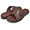 COLE HAAN GRAND AMBITION CRISSCROSS SLIDE SANDAL CH DARK COFFEE C35323画像