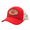 Double RL LOGO-PATCH DENIMFOAM TRUCKER CAP RED画像