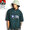 BEN DAVIS LETTERED 1/4ZIP TOP -B.GREEN- C-2580051画像
