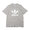 adidas TREFOIL T-SHIRT MEDIUM GRAY HEATHER/WHITE H06643画像