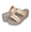 crocs BROOKLYN METALLIC MID WEDGE W METALLIC CHAMPAGNE 207640-99P画像