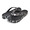 crocs CLASSIC PLATFORM ANIMAL REMIX FLIP W BLACK/LEOPARD 207845-0CU画像