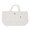 RHC Ron Herman × THE PRIMITIVES Canvas Logo Tote Bag L WHITE画像