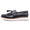 COLE HAAN OG KILTIE LOAFER BLACK/OPTIC WHITE C36147画像