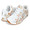 SKECHERS UNO METALLIC LOVE WHITE/GOLD 155523-WTGD画像