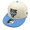 NEW ERA LP 9FIFTY Chicago Bulls Color Custom シカゴ・ブルズ スカイブルー 13327752画像