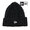 NEW ERA ローゲージ カフニット Wool Blend ウールブレンド ブラック 11474407画像