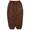 APPLEBUM Logo Oversize Sweat Pants BROWN画像