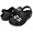 crocs CLASSIC LOGO CLOG BLACK/WHITE 206668-066画像