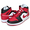 NIKE WMNS AIR JORDAN 1 MID BRED TOE black/gym red-white BQ6472-079画像