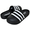 adidas adiFOM ADILETTE CBLACK/FTWWHT/CBLACK HQ7218画像