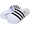 adidas ADIFOM ADILETTE FTWWHT/CBLACK/FTWWHT HQ7219画像