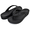 crocs CLASSIC PLATFORM FLIP W BLACK 207714-001画像