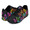 SKECHERS UNO HIGHLIGHT LOVE BLACK/MULTI 177981-BKMT画像