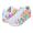 SKECHERS UNO HIGHLIGHT LOVE WHITE/MULTI 177981-WMLT画像