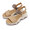 SOREL KINETIC IMPACT Y-STRAP HIGH SANDAL HONEST BEIGE/CHALK NL4962-246画像