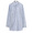 ATON SHRINK STRIPE OVERSIZED SHIRT BLAGSM1201画像