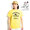The Endless Summer TES RUNNING BUHI FLOCKY T-SHIRT -YELLOW- FH-23574311画像
