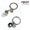 DOUBLE STEAL Mini key holder 431-90001画像