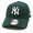 NEW ERA 9FORTY ニューヨーク・ヤンキース ダークグリーン × ホワイト 13552082画像