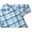 INDIVIDUALIZED SHIRTS L/S STANDARD FIT HOT WEATHER MADRAS B.D. SHIRTS aqua画像