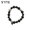 S'YTE Onyx Bead Bracelet BLACK画像
