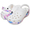crocs CLASSIC PLATFORM DREAM CLOG W WHITE/MULTI 207580-94S画像