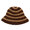 STUSSY Swirl Knit Bucket Hat BROWN画像