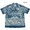 Duke Kahanamoku INDIGO COTTON HAWAIIAN SHIRT "COCONUT PALM & DIAMONDHEAD" DK39046画像