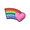 crocs Rainbow with Heart 10009542画像