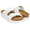 BIRKENSTOCK ARIZONA PLATFORM VEGAN WHITE / BIRKO-FLOR 1018581画像