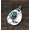 THE FLAT HEAD PENDANT TOP - METAL STAMP WHIT TURQUOISE - FN-JP-217画像