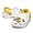 crocs Ottogi × Crocs Classic Clog White/Yellow 208934-14R画像