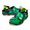 crocs Classic All Terrain Crocs x Ron English Area 54 Clog Black/Neon Green 208137-0N4画像