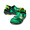 crocs Classic All Terrain Crocs x Ron English Area 54 Clog T Black/Neon Green 208141-0N4画像